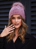 Dark pink women\'s winter hat C10 - Online store - Boutique